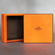 Load image into Gallery viewer, Vintage Hermès ‘clic clac’ bracelet with enamel & gold plate