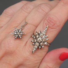 Load image into Gallery viewer, HStern Stars collection. HStern Star. HStern stars. HStern jewellery. HStern jewelry. H Stern star. H Stern star pendant. HStern star pendant. Star pendant. Diamond star pendant. Cognac diamond. Noble gold. HStern star ring. HStern ring.