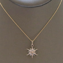 Load image into Gallery viewer, HStern Stars collection diamond pendant in 18ct gold