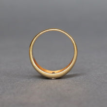 Load image into Gallery viewer, Gypsy ring with OEC diamond (0.3ct) & star setting in 18ct gold