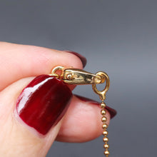 Load image into Gallery viewer, Vintage Pomellato ball link chain in 18ct gold (16.5" / 42cm)