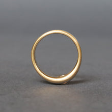 Load image into Gallery viewer, Minimalist diamond (0.15ct) solitaire ring, platinum & 18ct gold