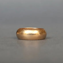 Load image into Gallery viewer, Antique Edwardian era amethyst stacking ring in 18ct gold