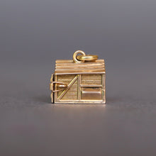 Load image into Gallery viewer, Vintage pigsty articulated lucky charm in 9ct gold