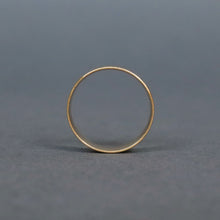 Load image into Gallery viewer, Antique Georgian era mourning ring with black enamel in 18ct gold