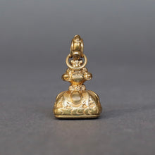 Load image into Gallery viewer, Antique Georgian intaglio fob with initials (MH, HM, HW, WH)