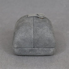Load image into Gallery viewer, Vintage double-door suede ring box from Collingwood of London