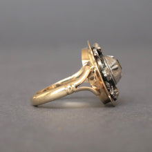 Load image into Gallery viewer, Antique Edwardian era Dutch diamond ring in 14ct gold & silver
