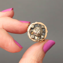 Load image into Gallery viewer, Edwardian diamond ring. Edwardian ring. Dutch diamond ring. Antique table cut diamond ring. Georgian ring. Antique ring. Georgian diamond ring. Georgian diamond ring. Georgian rose cut diamond ring. Antique diamond ring.