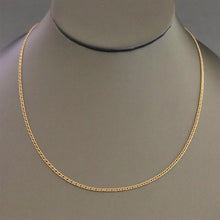 Load image into Gallery viewer, Vintage gold chain. Vintage fine chain. Vintage gold necklace. Vintage fine necklace. Vintage wheat link necklace. Vintage wheat link chain. Wheat link chain. Wheat link necklace. Vintage 14ct gold chain. Vintage 14k gold chain. Vintage 14k gold necklace. Vintage 14ct gold necklace.