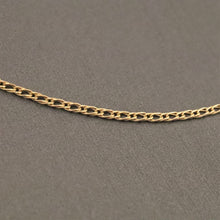 Load image into Gallery viewer, Vintage wheat link chain in 14ct gold (19.5"/50cm)
