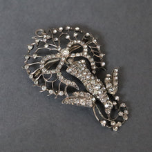 Load image into Gallery viewer, Antique Victorian era Saint Esprit converter pendant in silver & paste