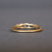 Load image into Gallery viewer, Antique Edwardian five stone diamond ring (0.4ct) in 18ct gold