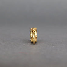 Load image into Gallery viewer, Handmade double-ended padlock connector in bronze
