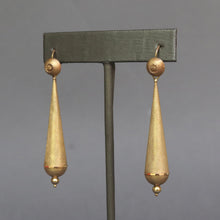 Load image into Gallery viewer, Antique Victorian day-to-night dormeuse earrings in 14ct gold

